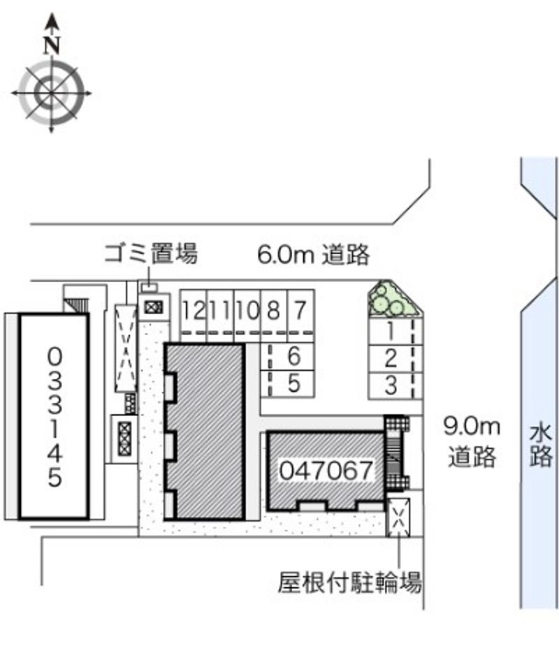 レオネクストパナメーラＫ 駐車場