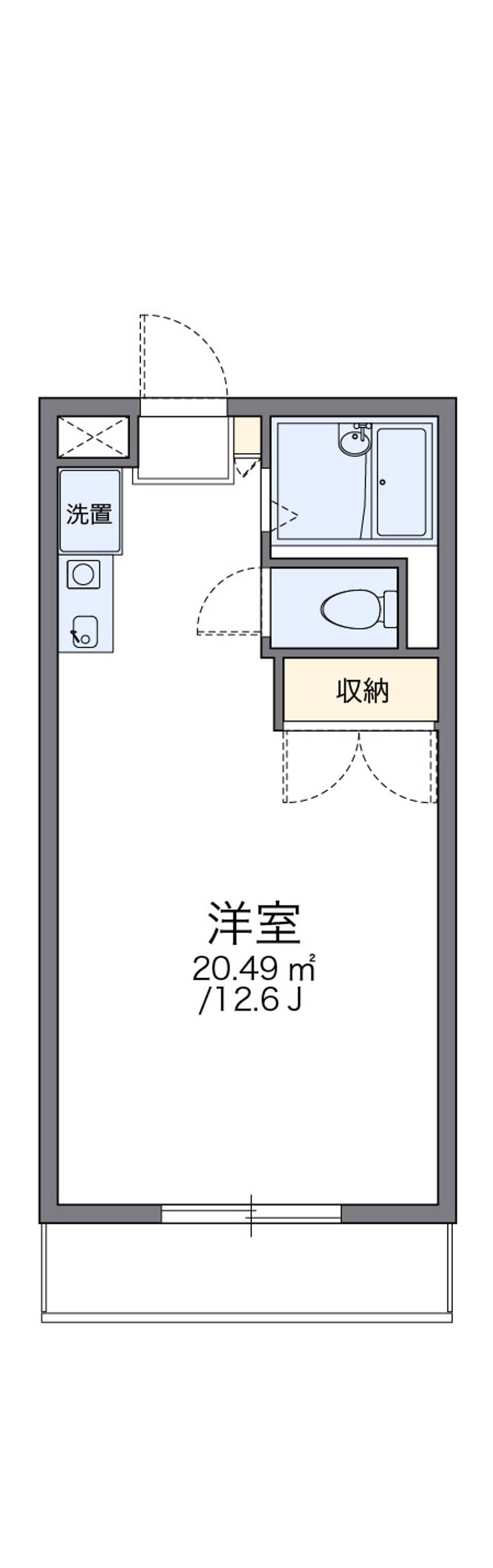 leopalace Nishinokawa Floor plan