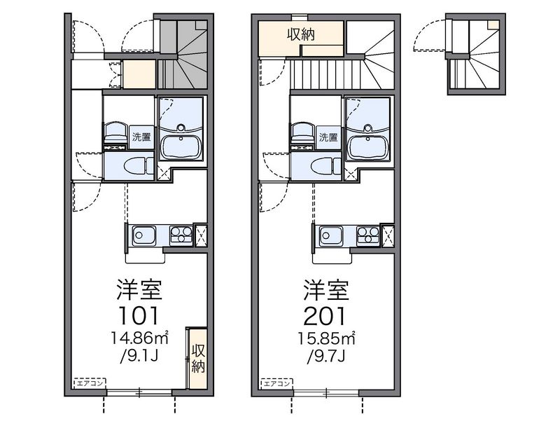 レオネクストミラージュ 間取図