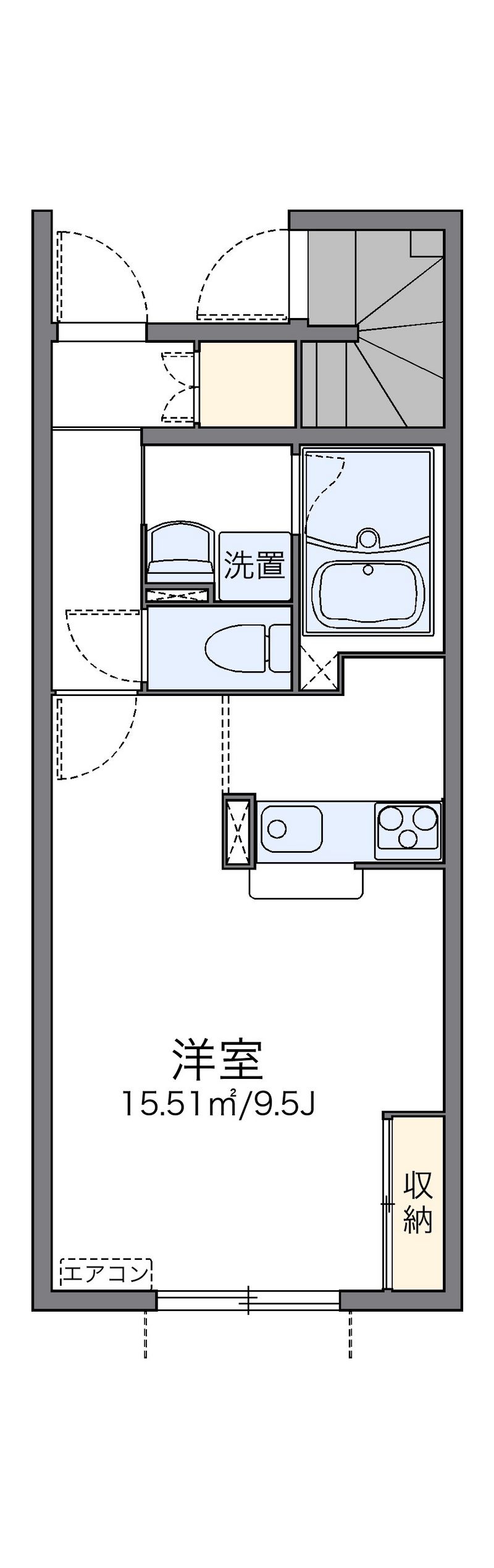 レオネクスト大江 間取図
