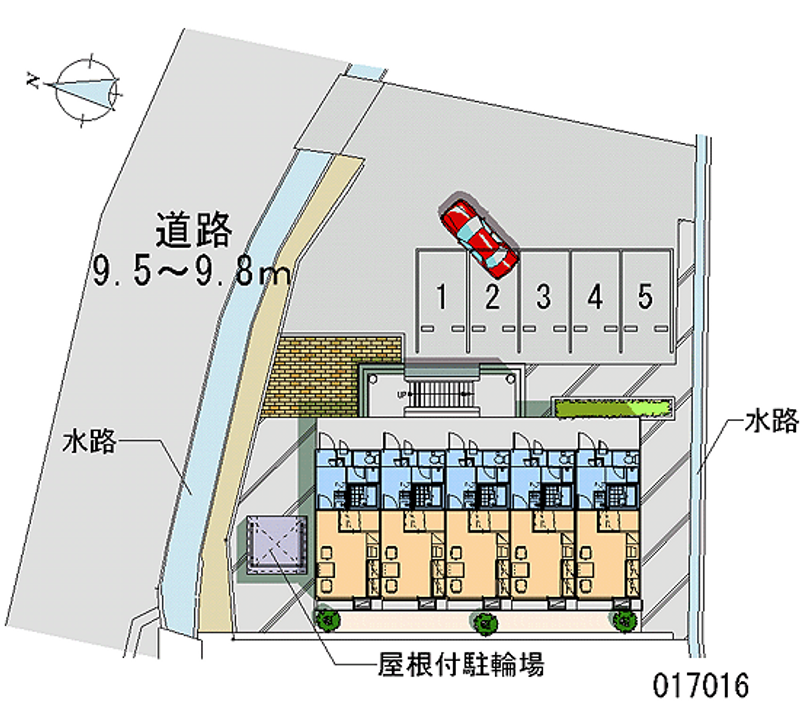 17016月租停车场