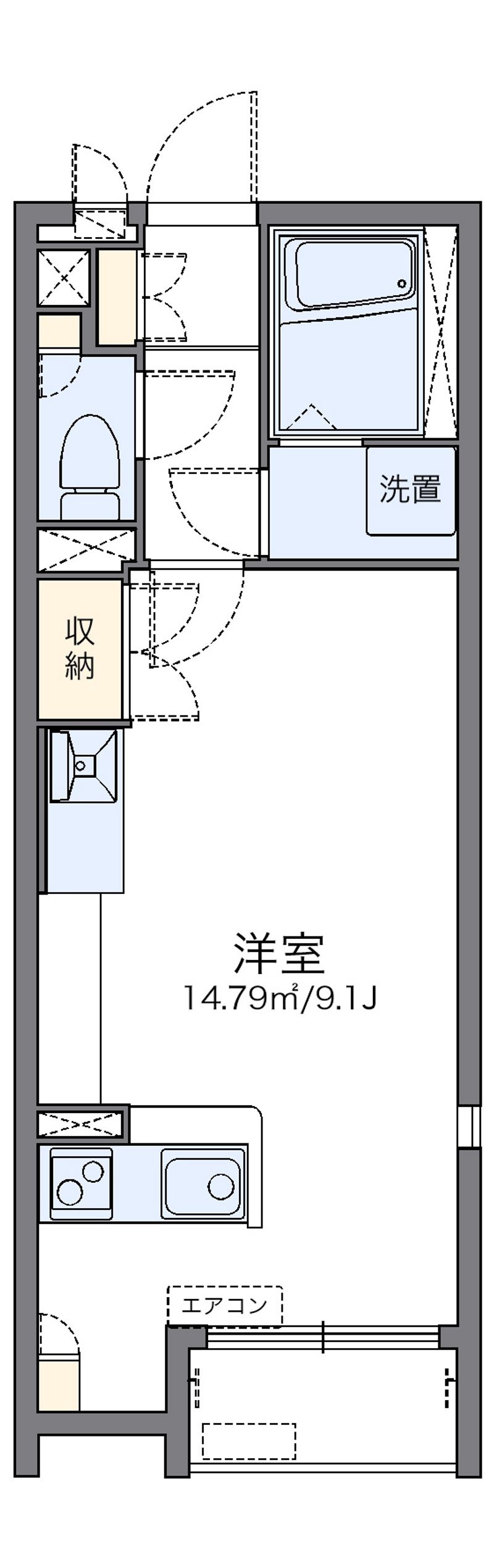 レオネクストノーム 間取図