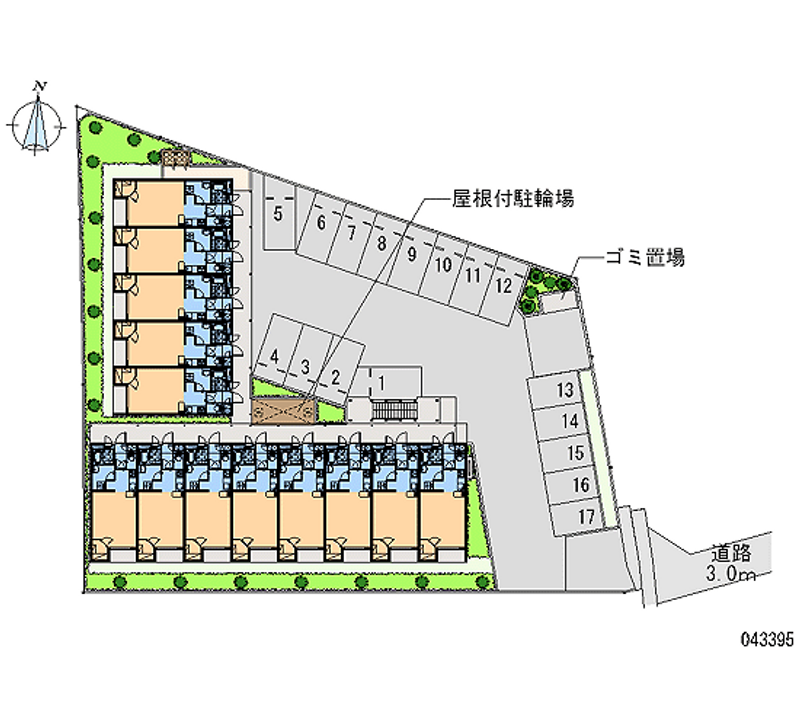 43395月租停车场