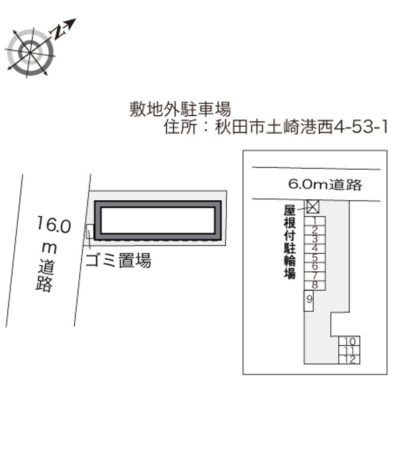 レオパレスラムール 配置図