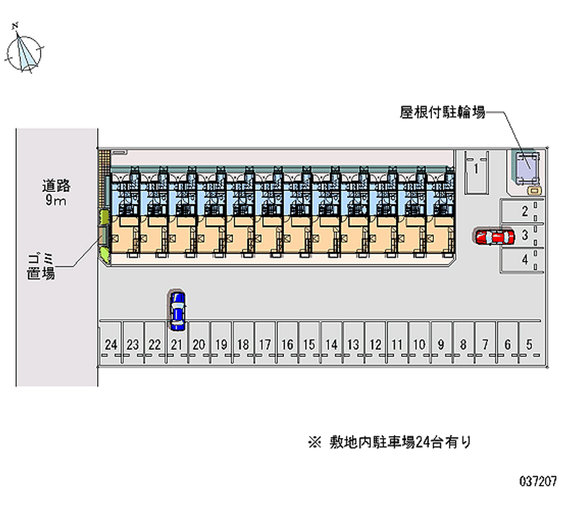 37207 bãi đậu xe hàng tháng