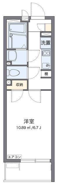 レオネクストＣＯＺＹ 間取り図