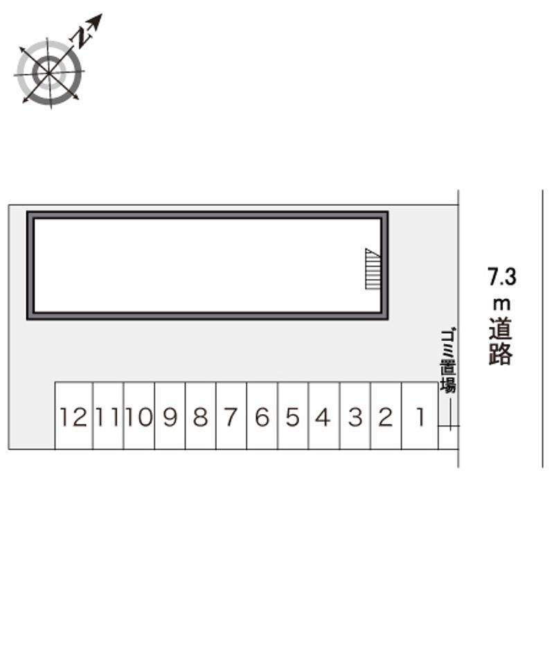 レオパレスａｙｅ．Ⅰ 配置図
