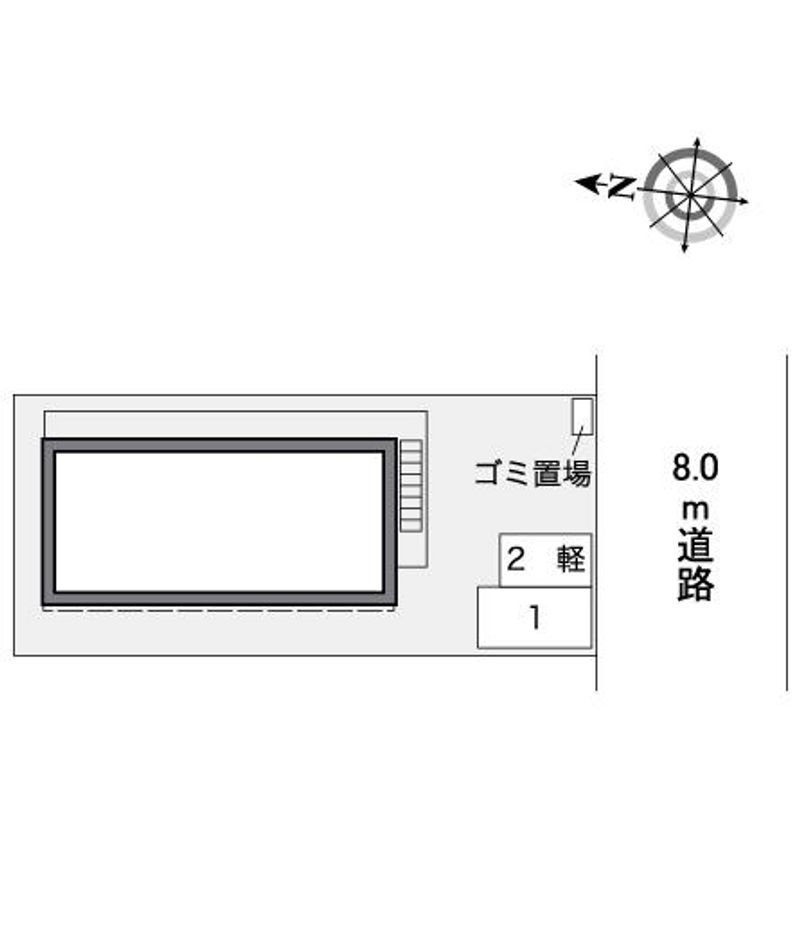 レオパレスＳｏｕｔｈ１０２０ 配置図