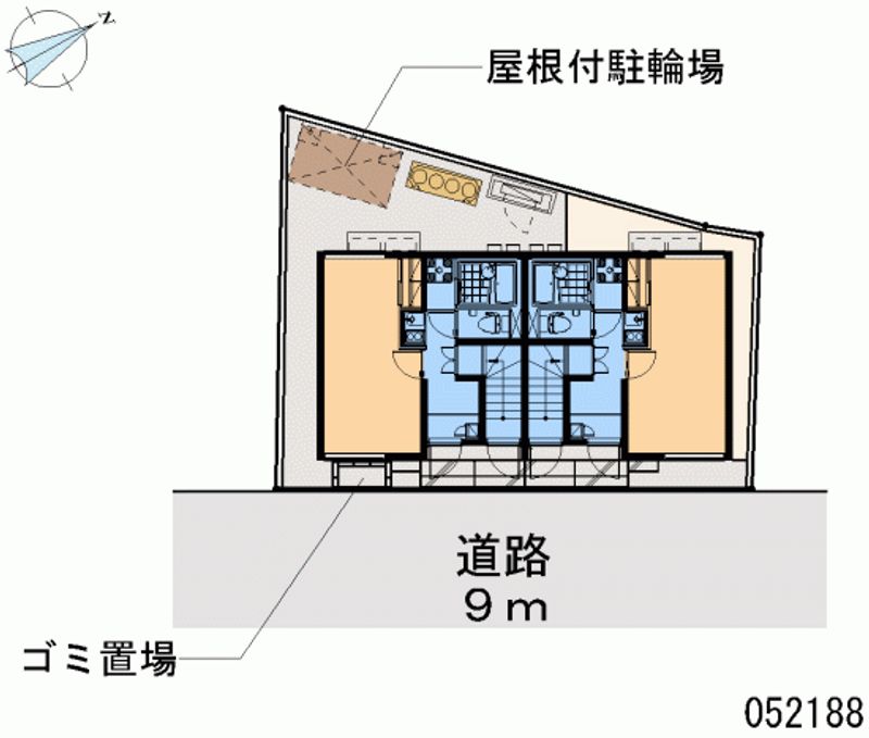 レオネクストグランディ　宮城野 区画図
