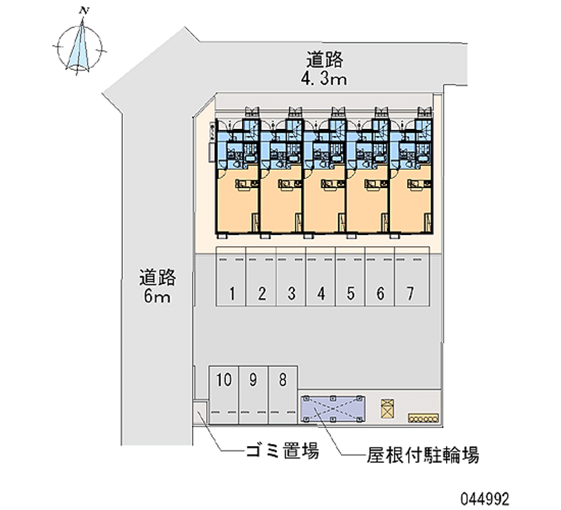 44992 bãi đậu xe hàng tháng