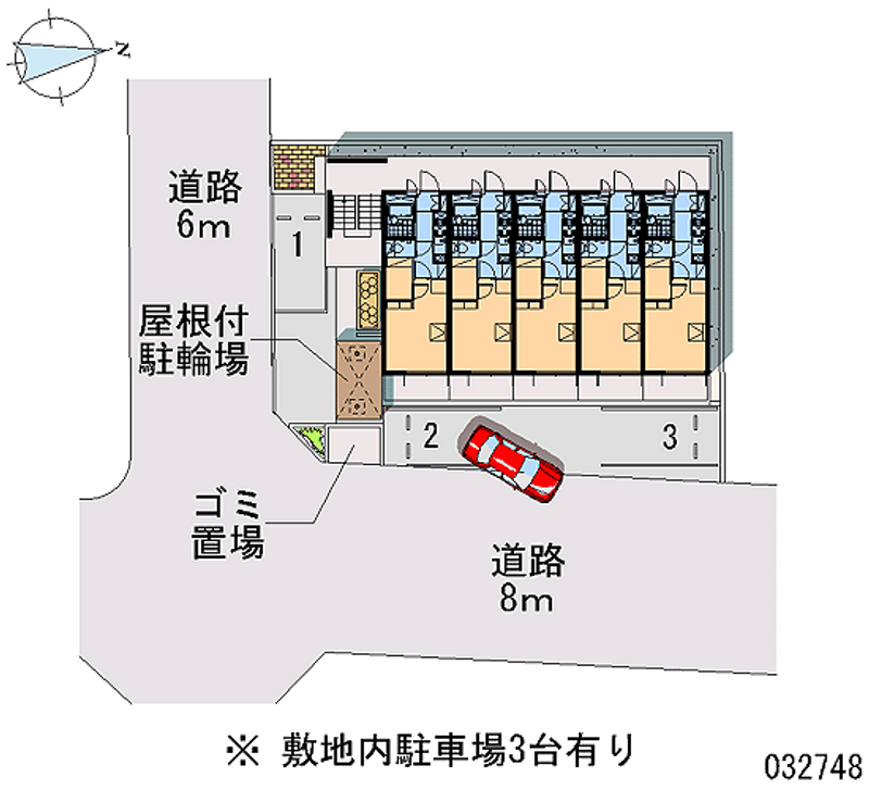 レオパレスストリーム正木 区画図