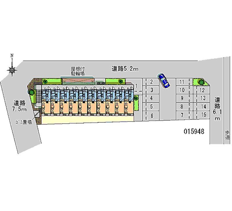 15948 Monthly parking lot