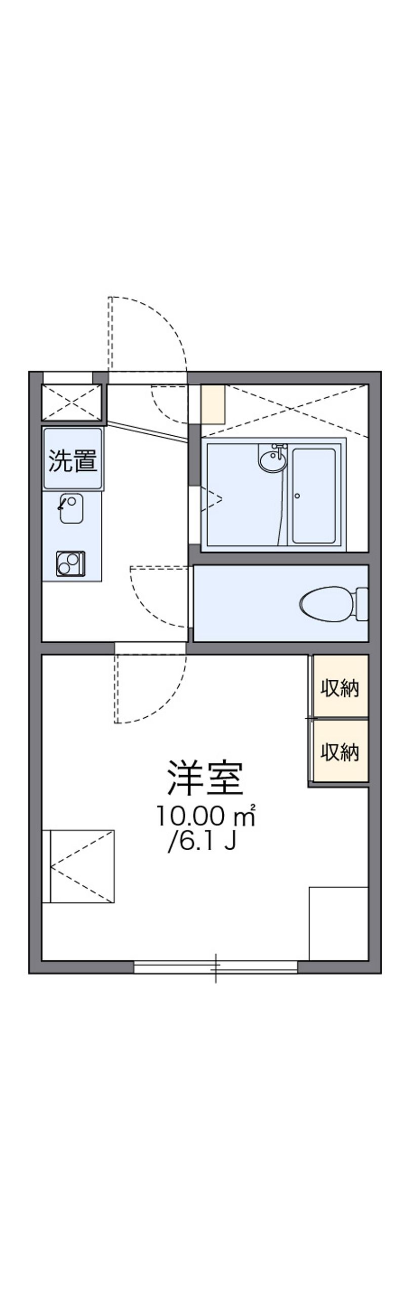 レオパレス華みずきⅡ 間取図