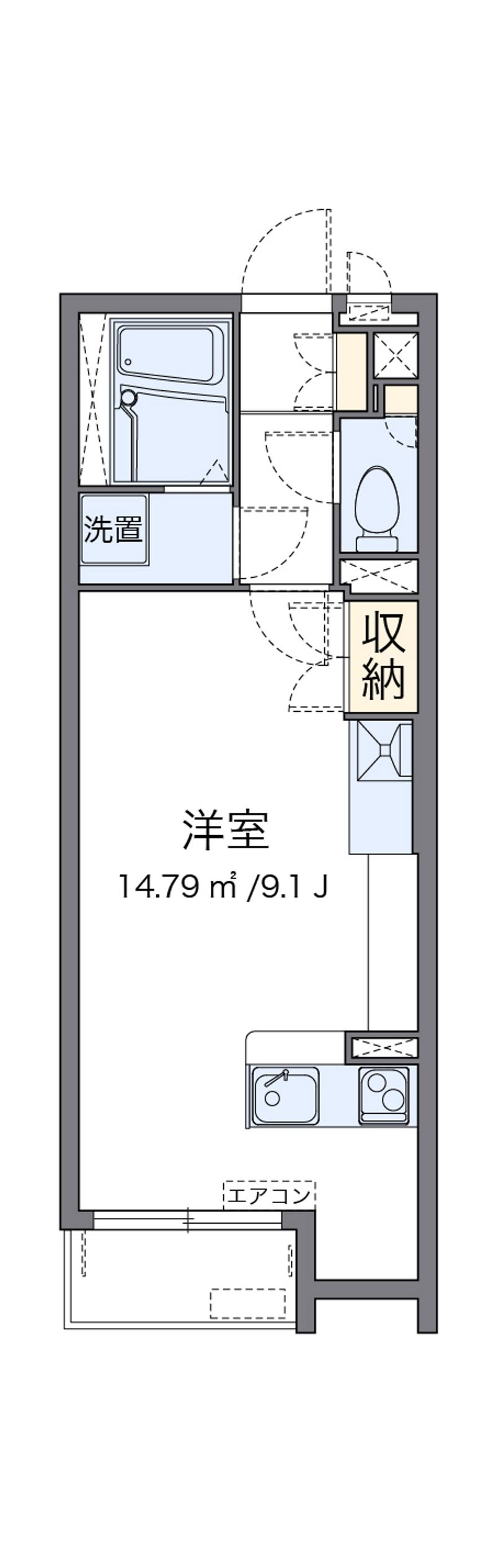 ミランダアレグリア 間取図
