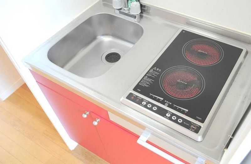 レオパレスリザービア キッチン