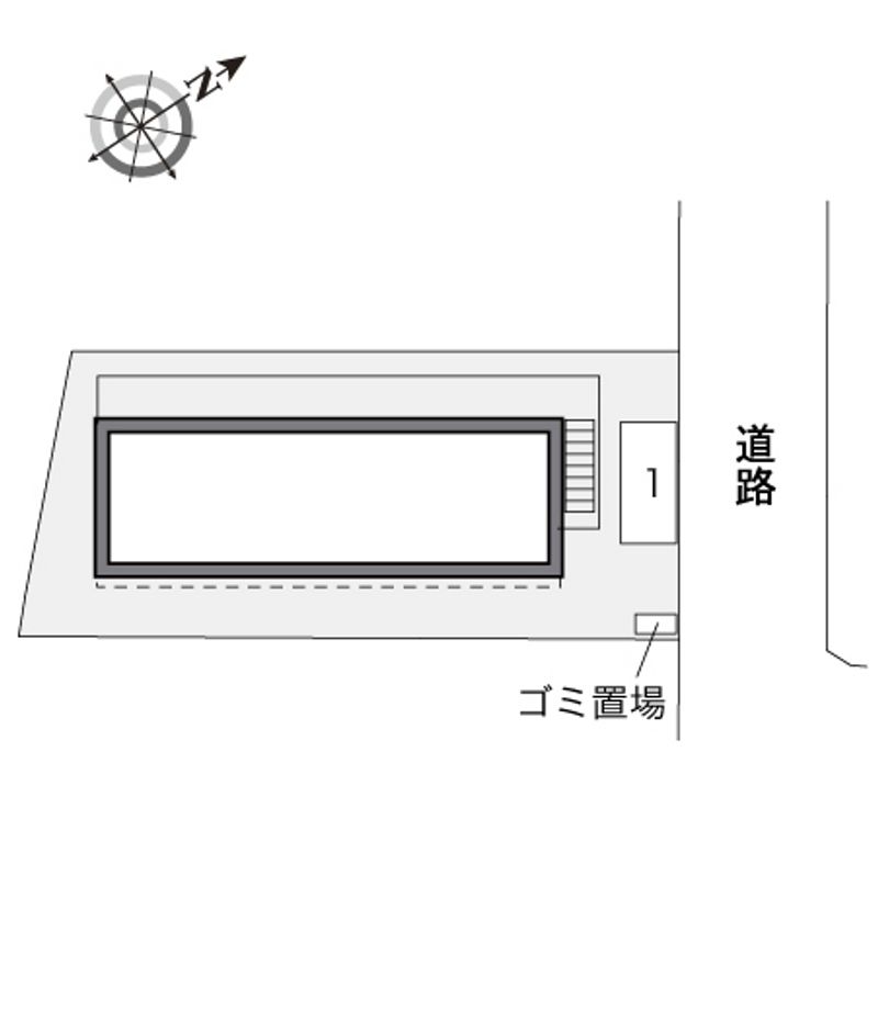 レオパレスシャルマン加藤 配置図