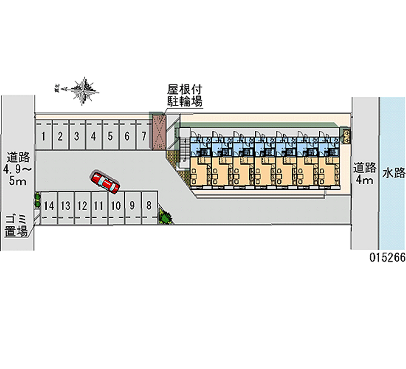 15266 bãi đậu xe hàng tháng