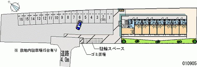 10905月租停車場