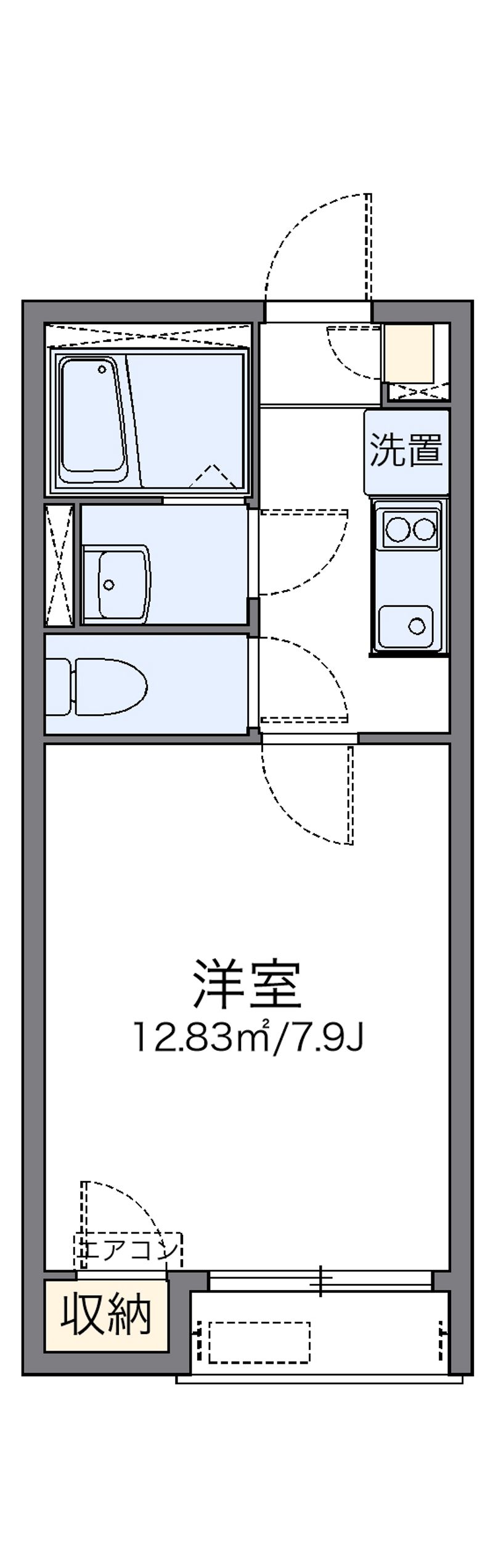レオネクストグローベン 間取図