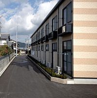 レオパレスアストロズ関 バルコニー