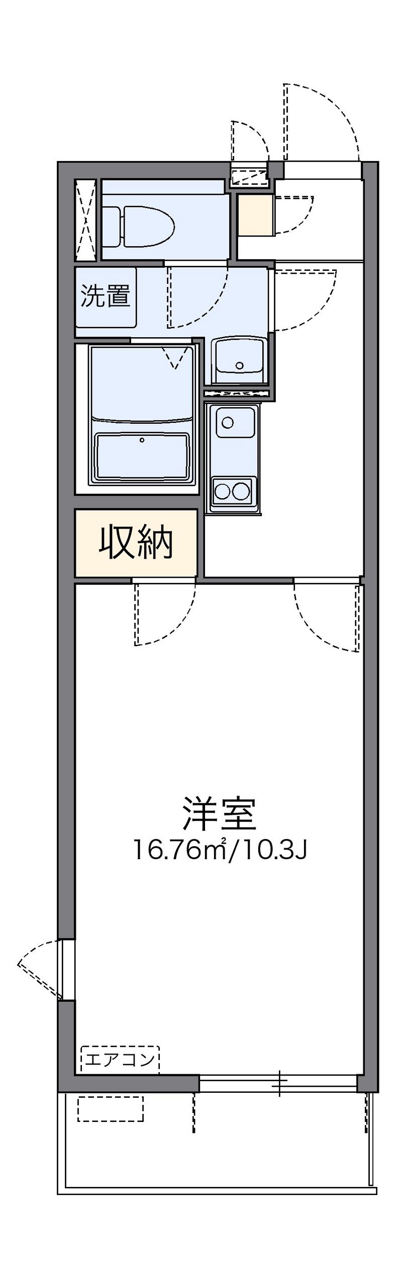 LEONEXT Kawagoe City Sơ đồ nhà