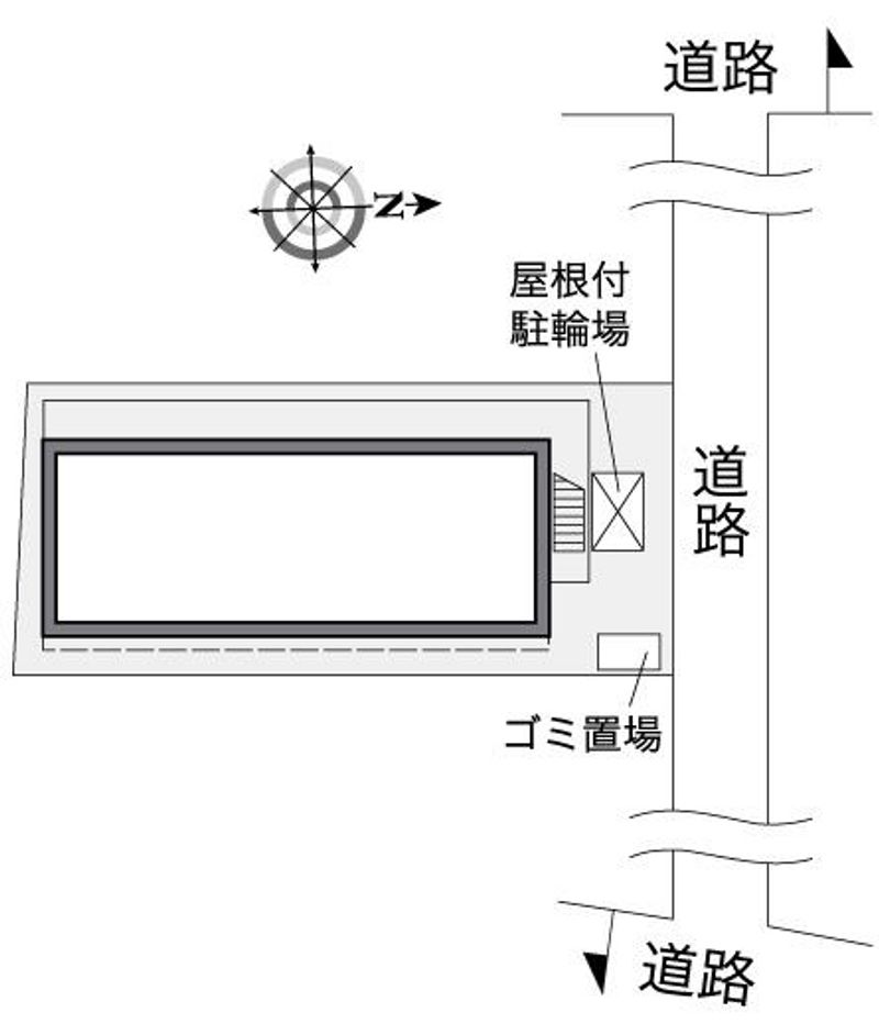 レオパレス浜ノ丁 配置図