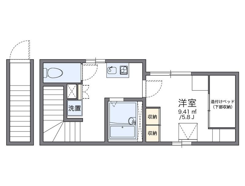 レオパレス末広 間取り