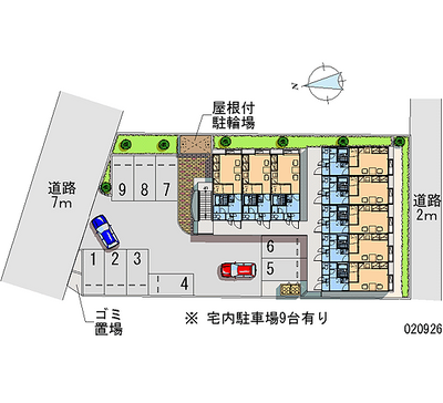 20926 Monthly parking lot