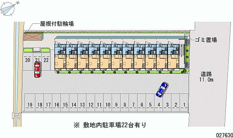 27630 Monthly parking lot