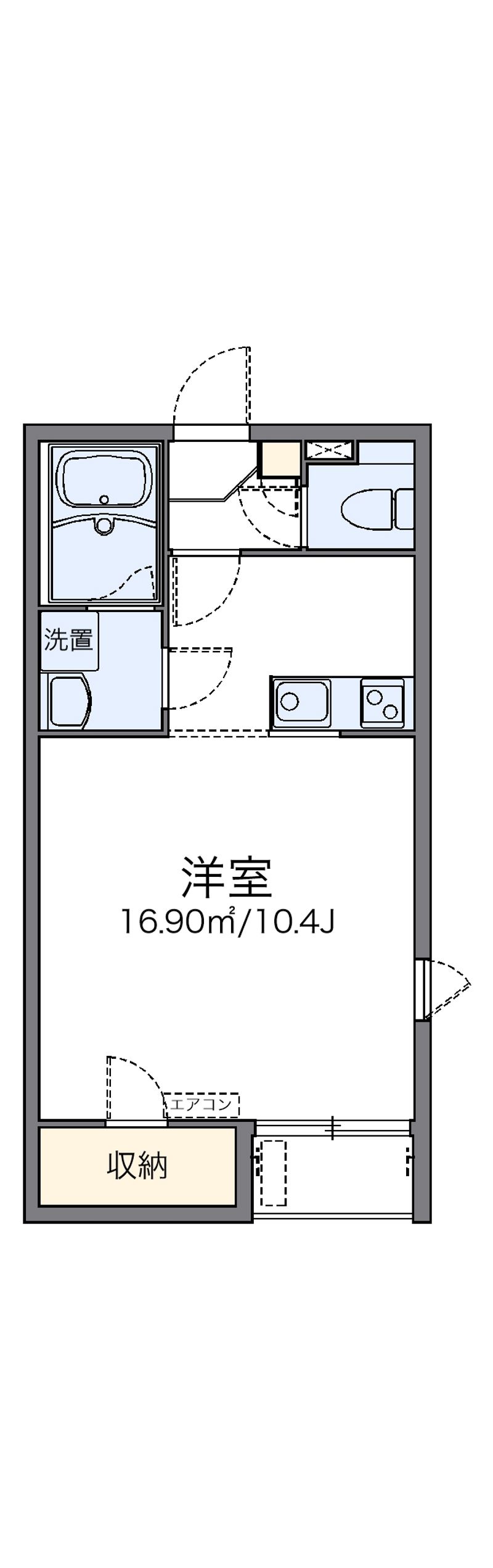 レオネクスト愉 間取図