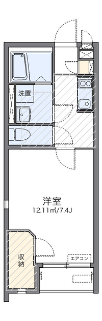 レオネクストフレールⅠ 間取り図