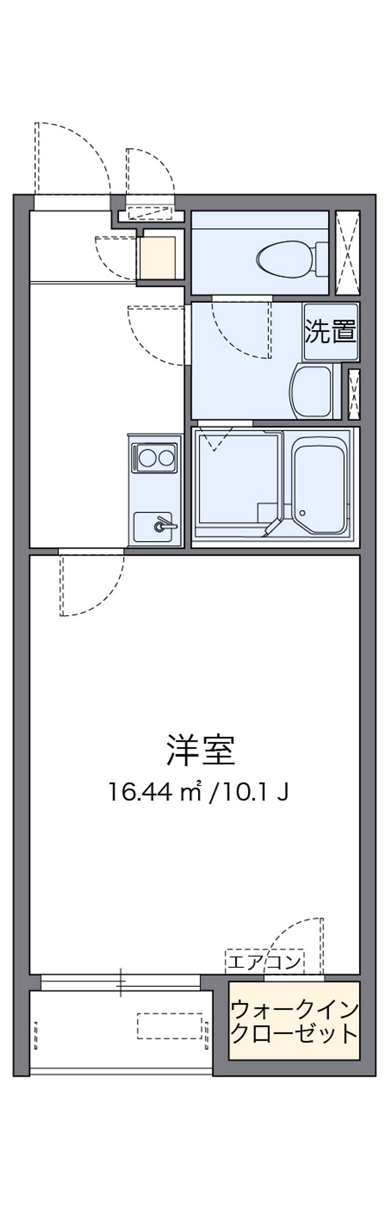 クレイノマリーメゾン 間取図