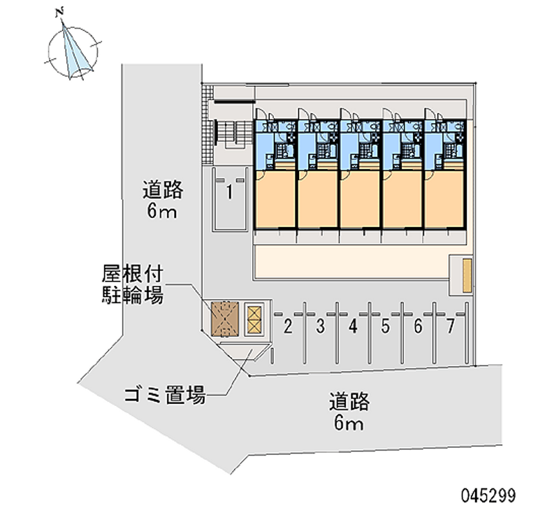 45299 Monthly parking lot