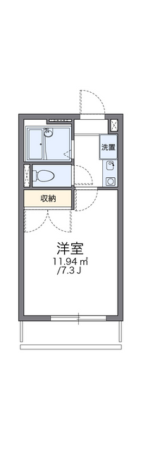 レオパレスＡＳＡＧＡⅡ 間取り図