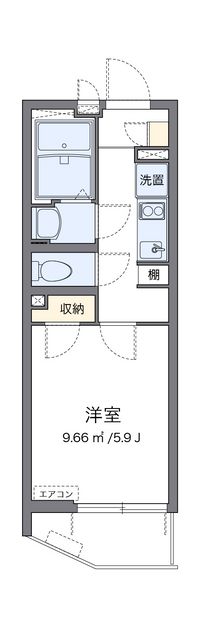 クレイノＧＲＡＣＥ 間取り図