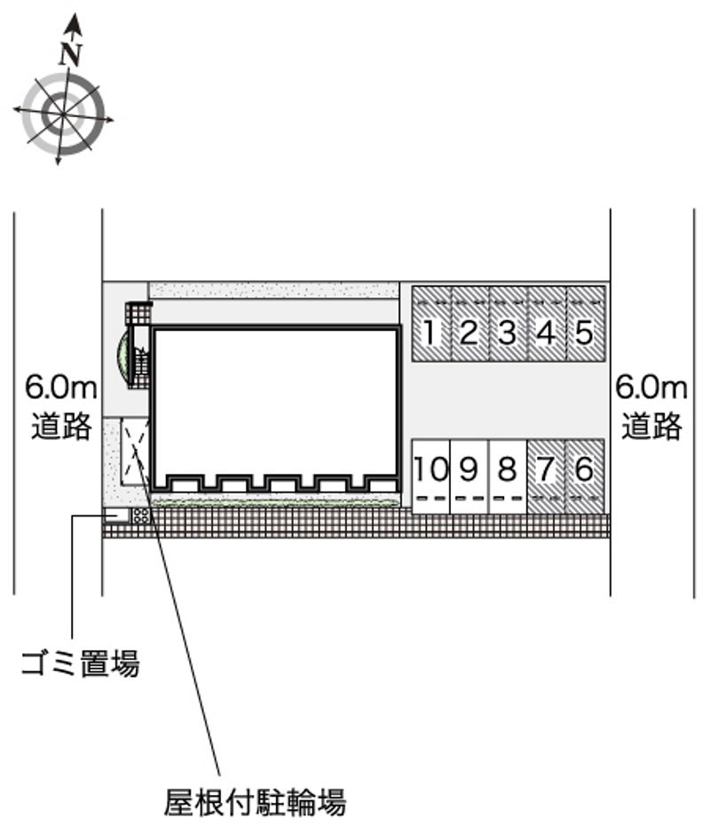 レオネクストウイングＡ 配置図