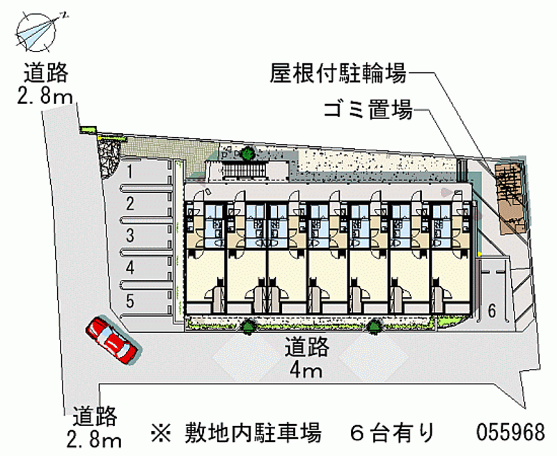 ミランダＢＥＬＬ栄 区画図