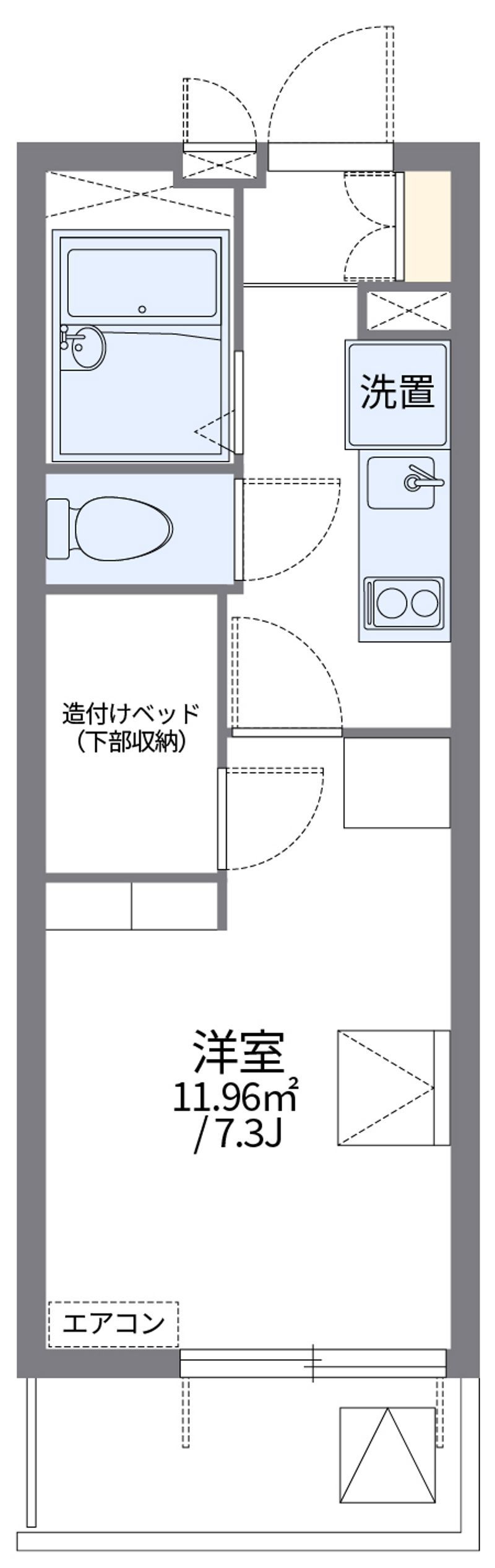 leopalace Laurel Aioi Floor plan
