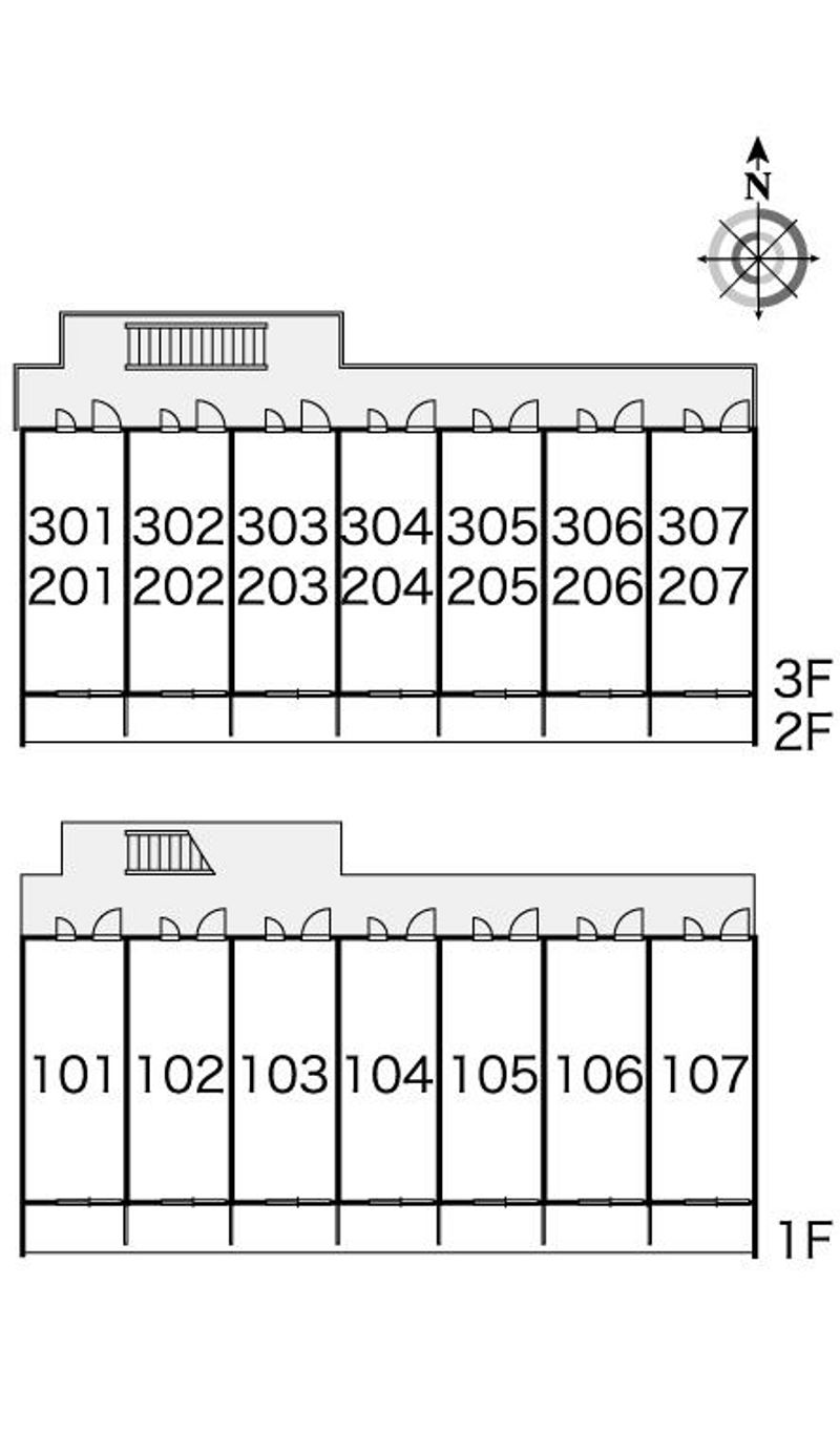 レオパレスレオニーズ 間取り配置図