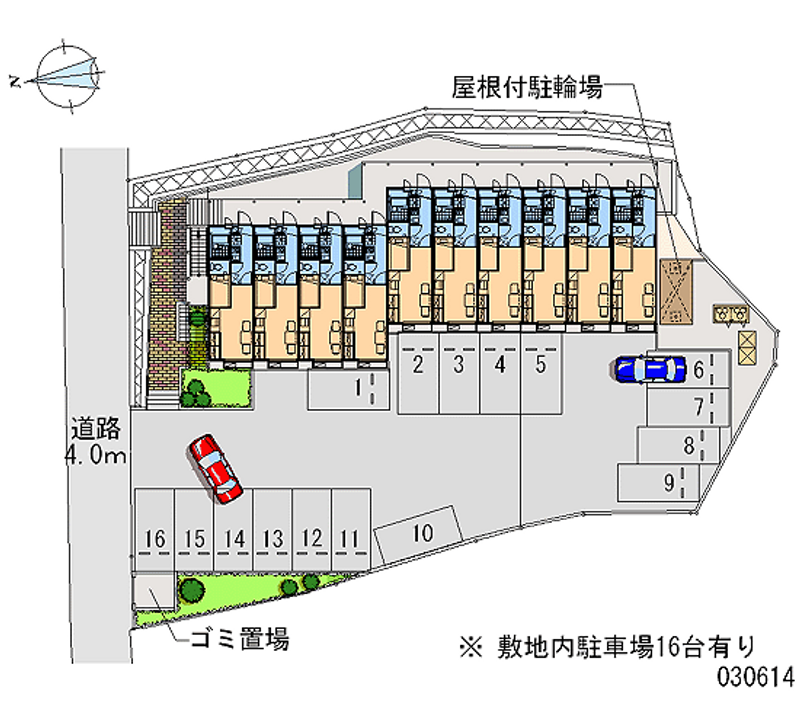 30614 Monthly parking lot