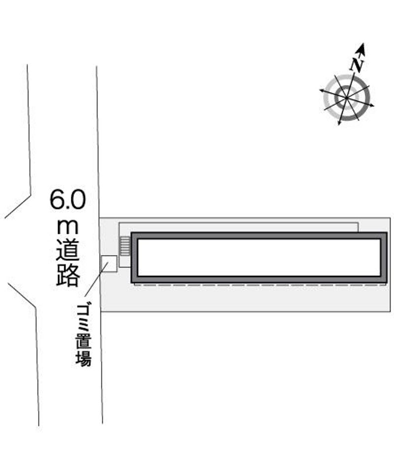 レオパレスエミオン 配置図