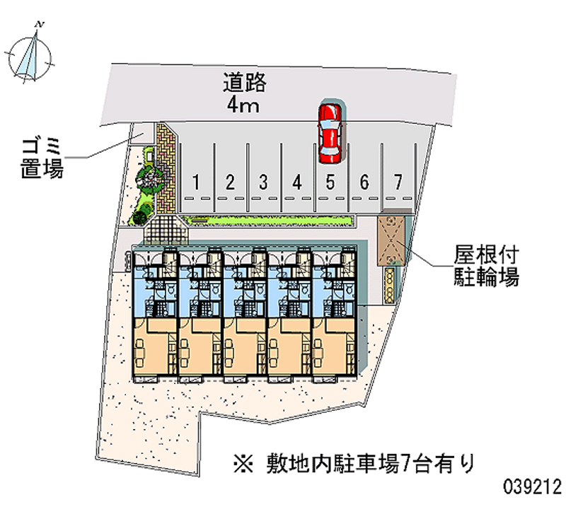 レオパレスれんげ 月極駐車場