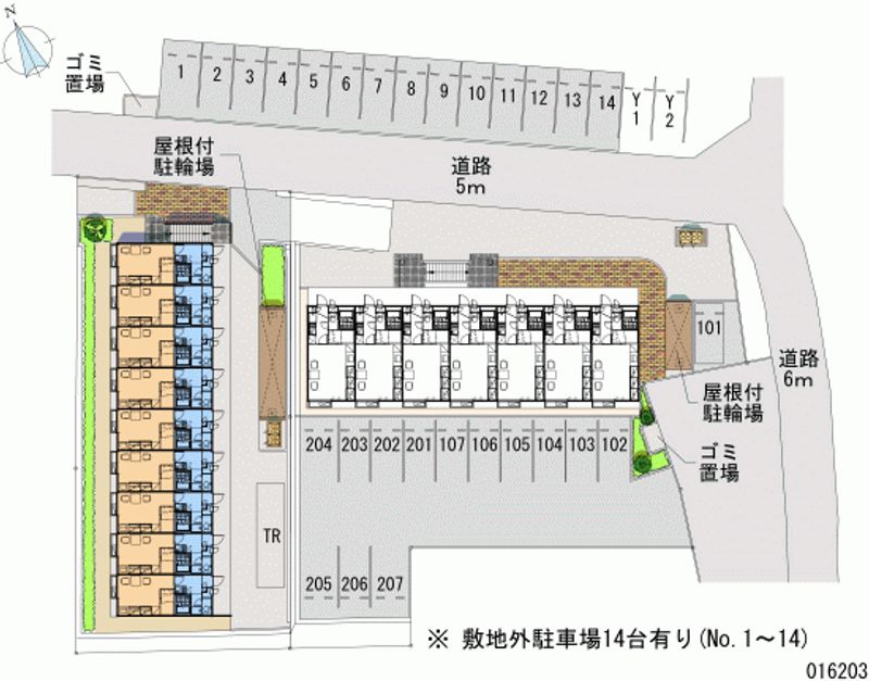 16203月租停車場