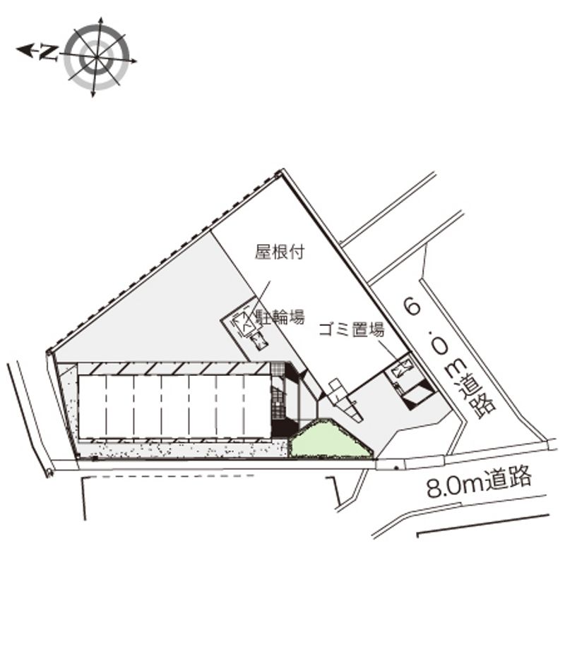 レオパレス良栄 配置図