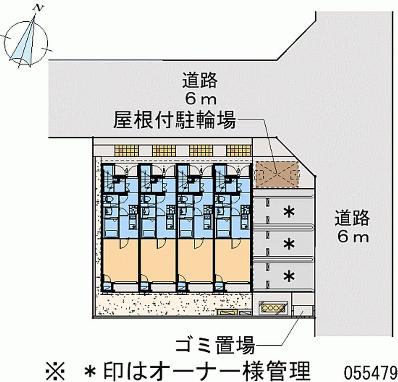レオネクスト中野栄 区画図