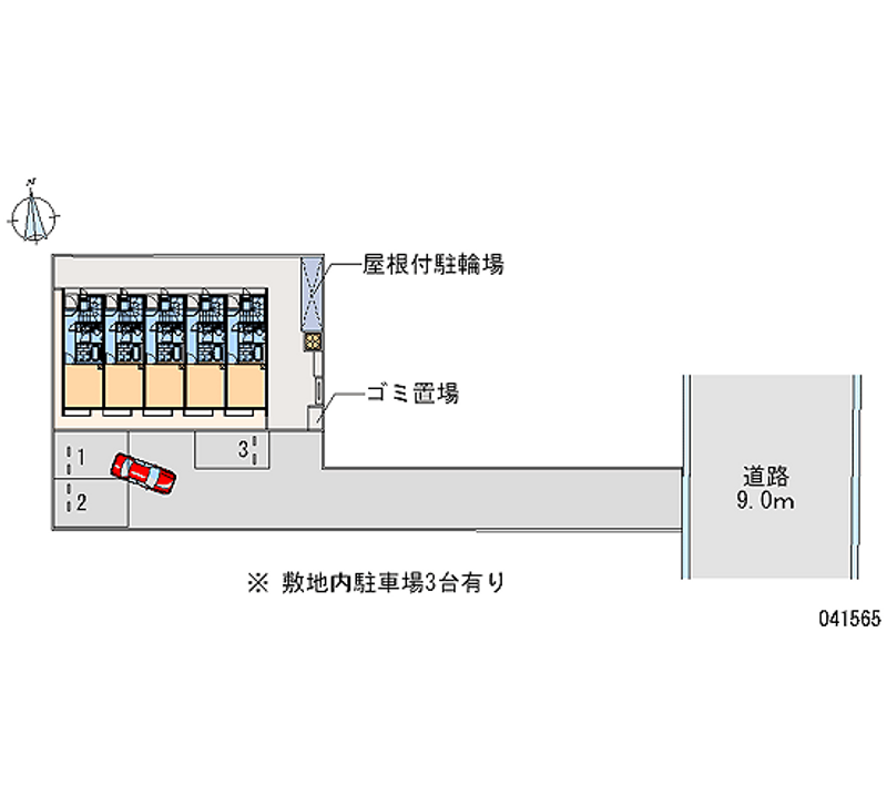 41565 bãi đậu xe hàng tháng