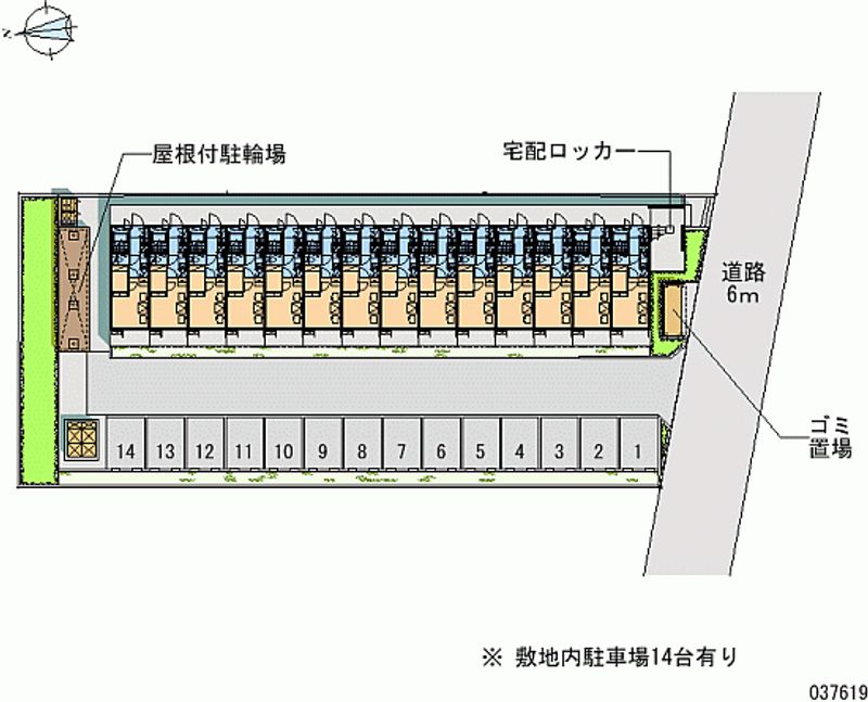 37619月租停車場