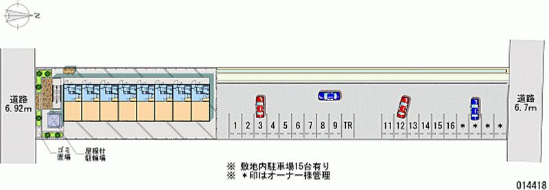 14418 bãi đậu xe hàng tháng