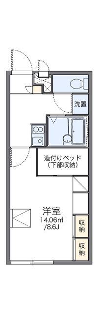 レオパレスＳｕｎｐｌａｃｅ 間取り図