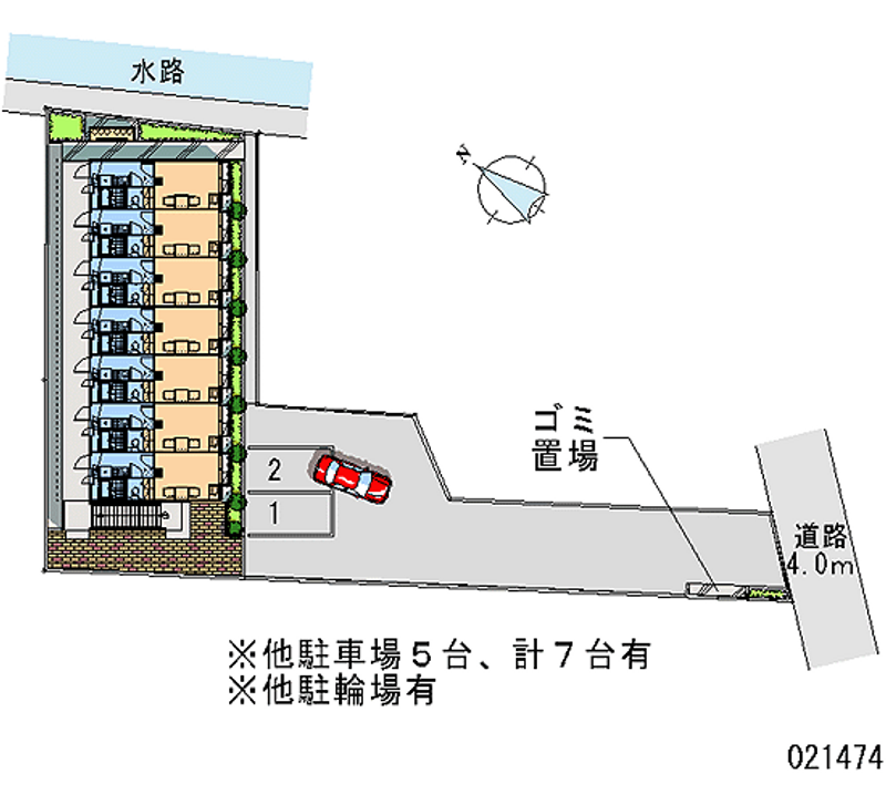 21474月租停车场